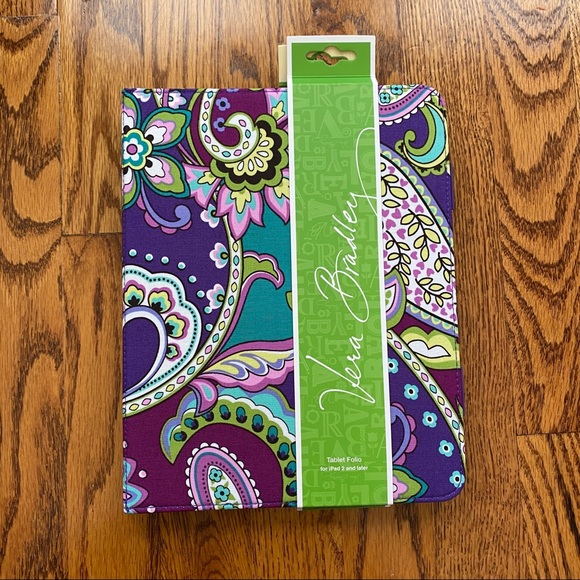 🆕&🏷 Vera Bradley Tablet Folio iPad 2 or Later - Picture 2 of 4